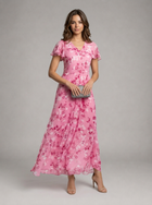 Floral Chiffon Feel Maxi Dress Summer Women
