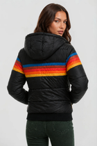 Dahlia | Hooded Retro Puffer Coat