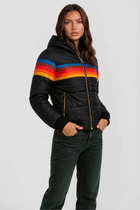Dahlia | Hooded Retro Puffer Coat