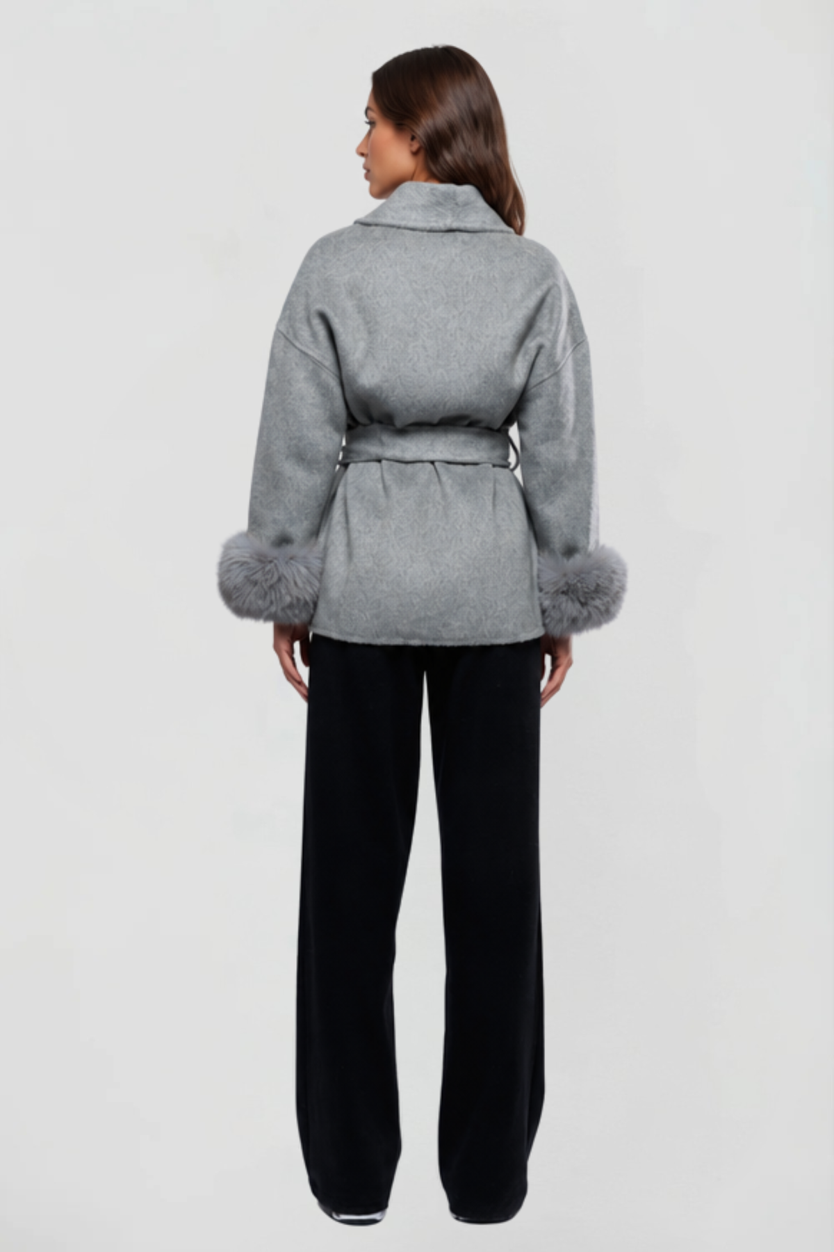 Lucille | Relaxed Belted Wool Coat