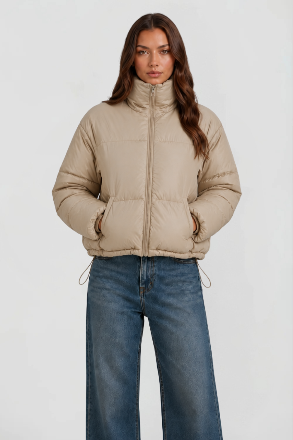 Amara | Cropped Padded Puffer Jacket