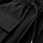 Women's Cotton Cargo Pants Wide-Leg Drawstring Waist