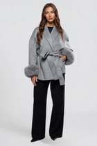 Lucille | Relaxed Belted Wool Coat