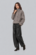 Wren | Cropped Jacket with Buckle Detail