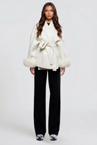 Lucille | Relaxed Belted Wool Coat