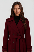 Florence | Long Tailored Wool Trench Coat