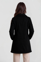Maribel | Suede Shearling Longline Coat