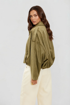Ottilie | Oversized Suede Jacket
