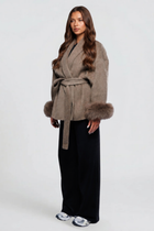 Lucille | Relaxed Belted Wool Coat
