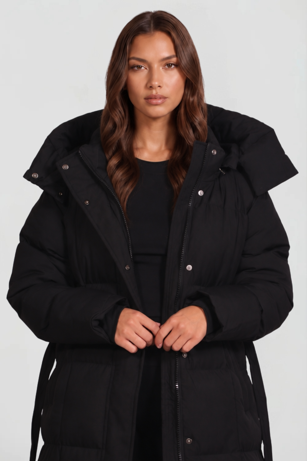 Freya | Long Puffer Coat