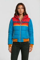 Dahlia | Hooded Retro Puffer Coat