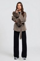 Lucille | Relaxed Belted Wool Coat