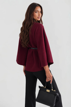 Rosalie | Belted Oversized Wool Coat