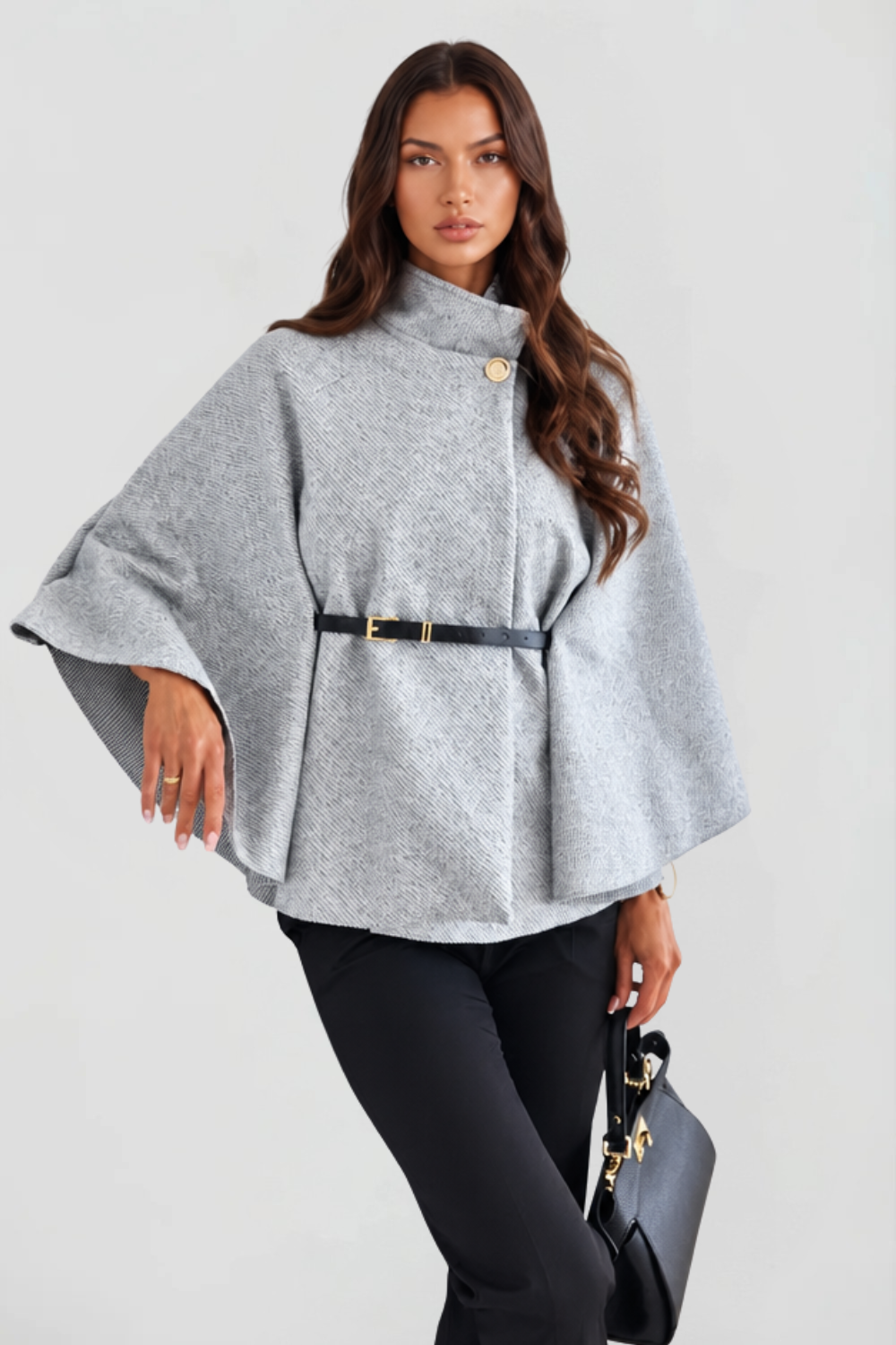 Rosalie | Belted Oversized Wool Coat