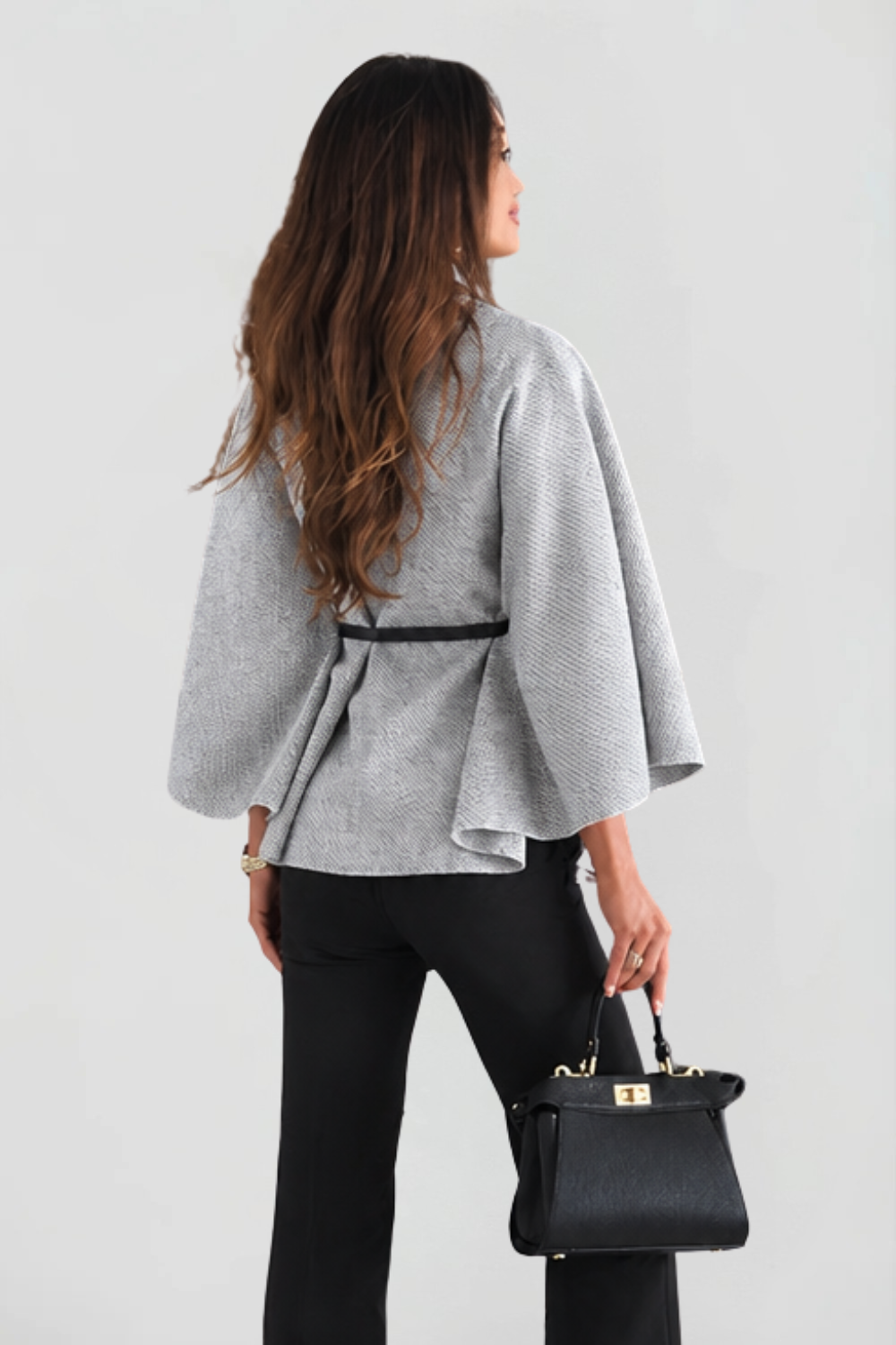 Rosalie | Belted Oversized Wool Coat