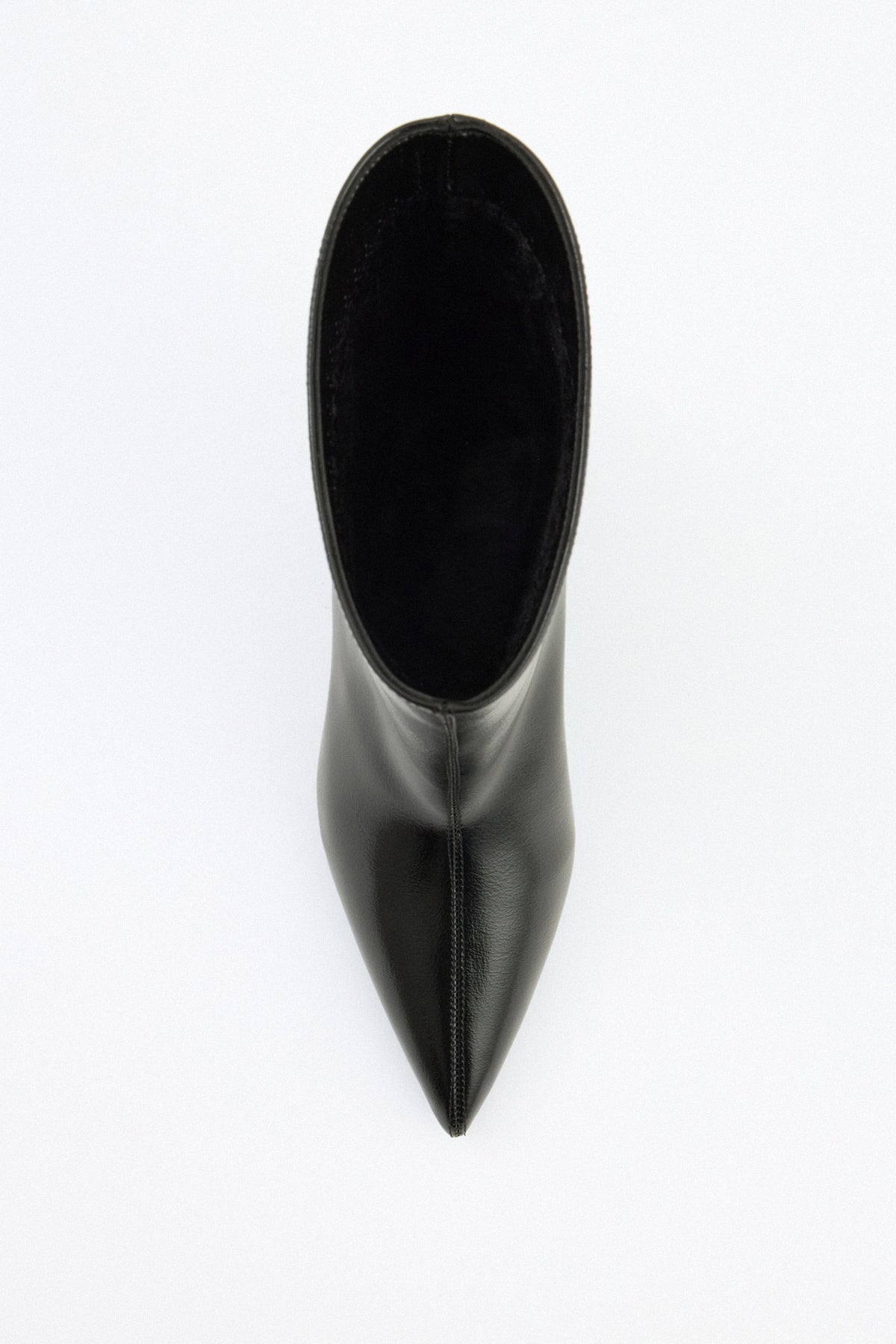 Nora | Black Leather Ankle Boots