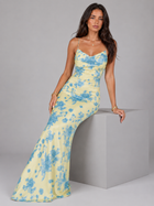 Floral Maxi Dress Summer Women