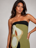 Strapless Sculpted Maxi Dress Evening Women
