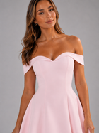 Off Shoulder Sculpted Mini Dress Cocktail Women