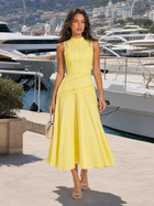 Sleeveless Lace Midi Dress Cocktail Women