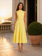 Sleeveless Lace Midi Dress Cocktail Women