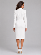 Double Breasted Blazer Midi Dress Cocktail Women