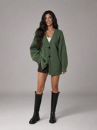 Elodie | Oversized Chunky Knit Cardigan