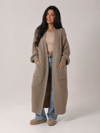 Ella | Longline Open Front Knit Cardigan