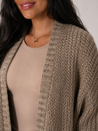 Ella | Longline Open Front Knit Cardigan