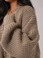 Ella | Longline Open Front Knit Cardigan