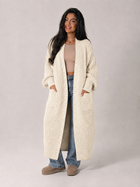 Ella | Longline Open Front Knit Cardigan
