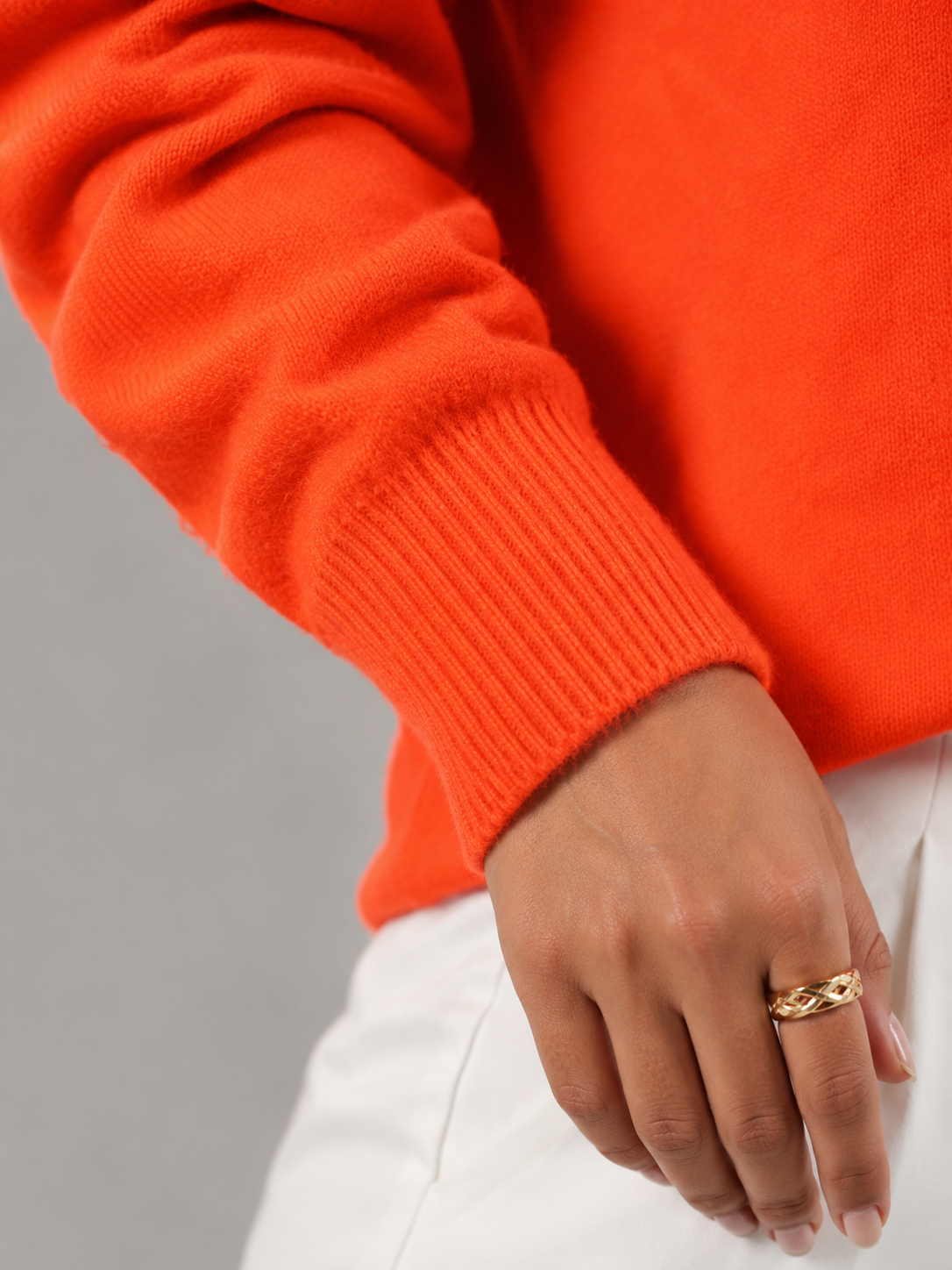 Rhea | Mock Neck Soft Knit Sweater