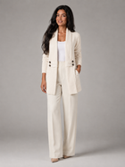 Women's Shawl Collar Button-Tab Cardigan