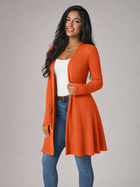 Laurel | Ribbed Open Front Cardigan