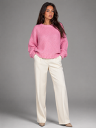 Hazel | Oversized Chunky Knit Crewneck Sweater