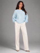 Hazel | Oversized Chunky Knit Crewneck Sweater