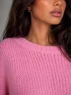 Hazel | Oversized Chunky Knit Crewneck Sweater