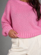 Hazel | Oversized Chunky Knit Crewneck Sweater