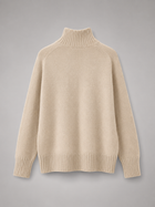 Inez | Oversized Turtleneck Knit Sweater