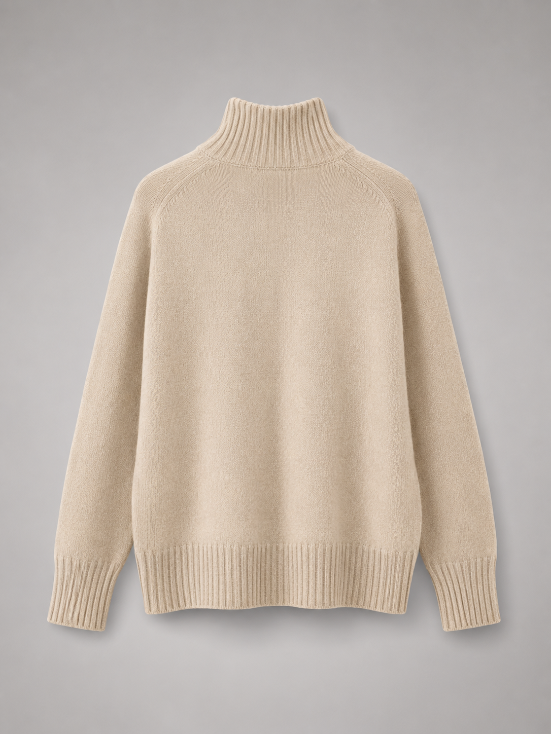 Inez | Oversized Turtleneck Knit Sweater