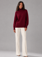 Inez | Oversized Turtleneck Knit Sweater