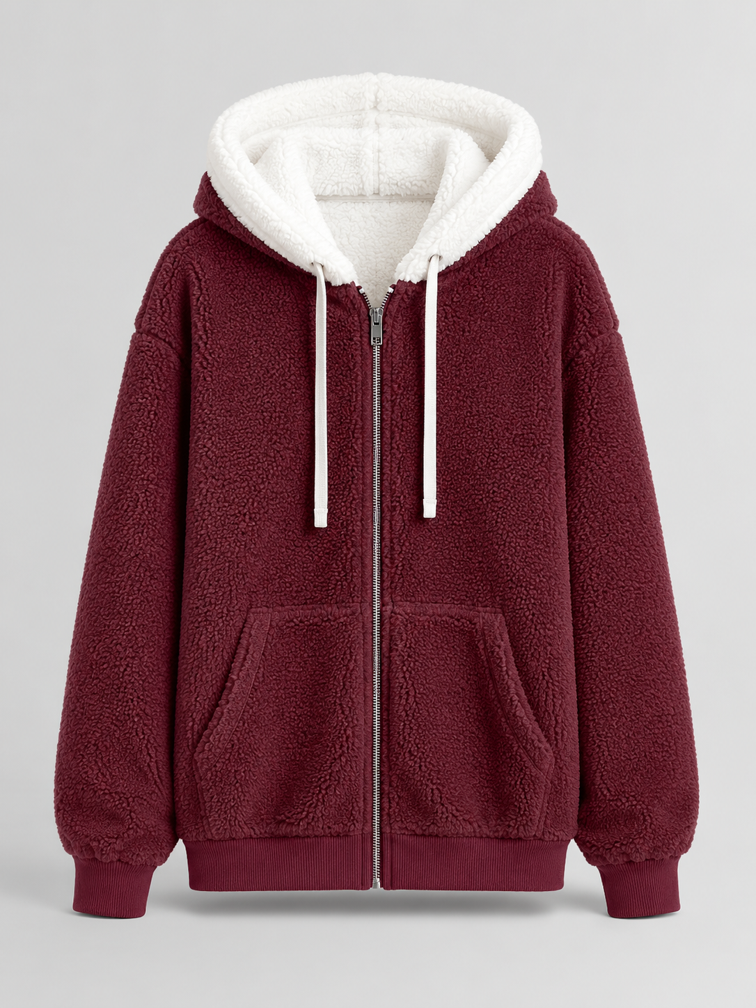 Talia | Sherpa Lined Hooded Puffer Jacket