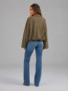 Faux Suede Oversized Shirt Jacket Autumn Women