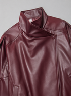 Faux Leather Bomber Jacket Autumn Women
