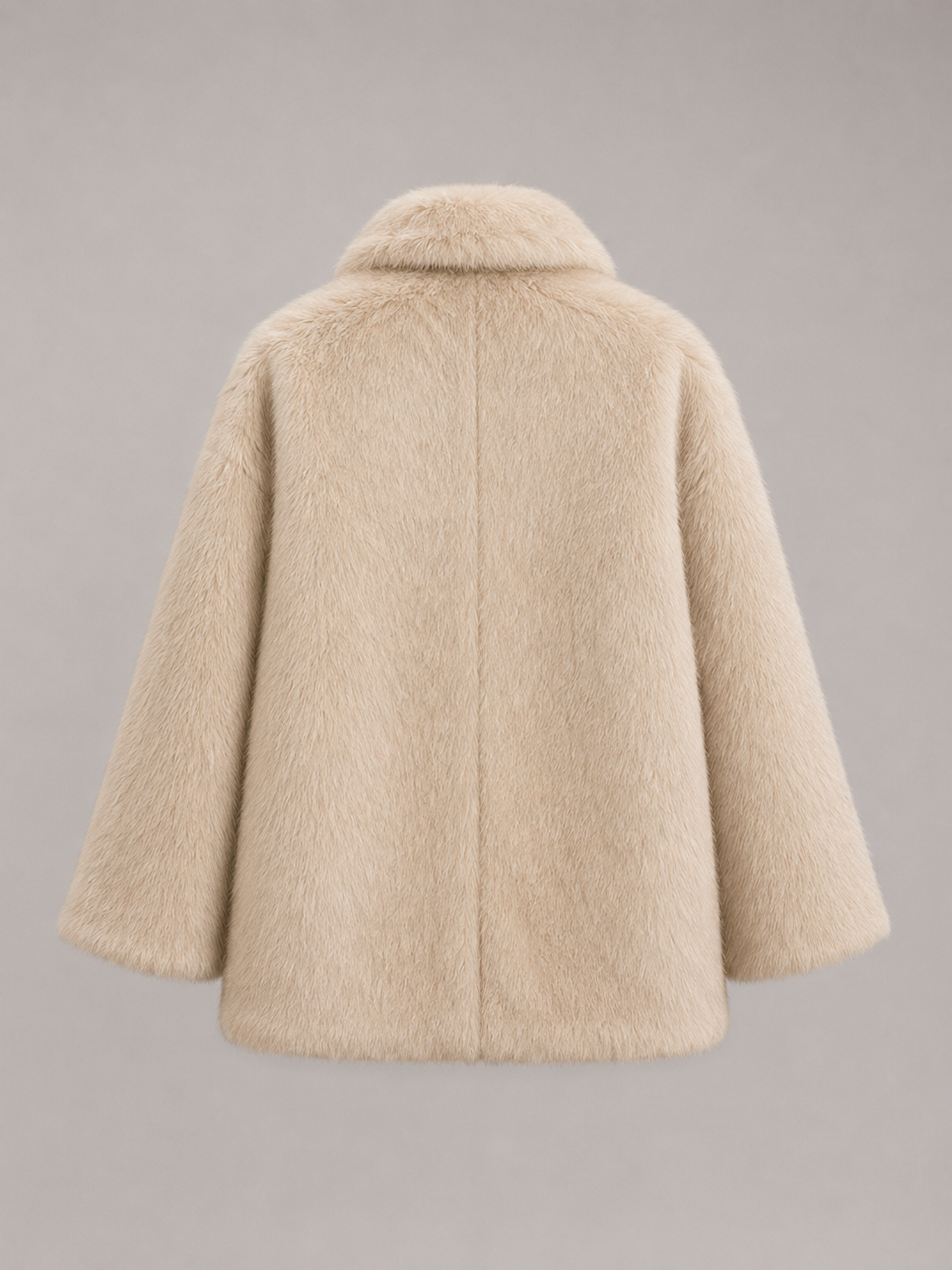 Faux Fur Oversized Coat Autumn Women