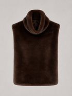Reversible Faux Fur Vest Autumn Women