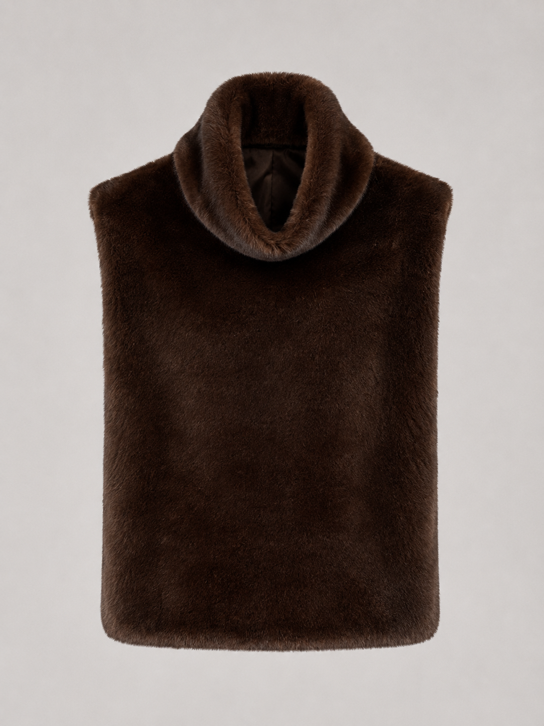 Reversible Faux Fur Vest Autumn Women