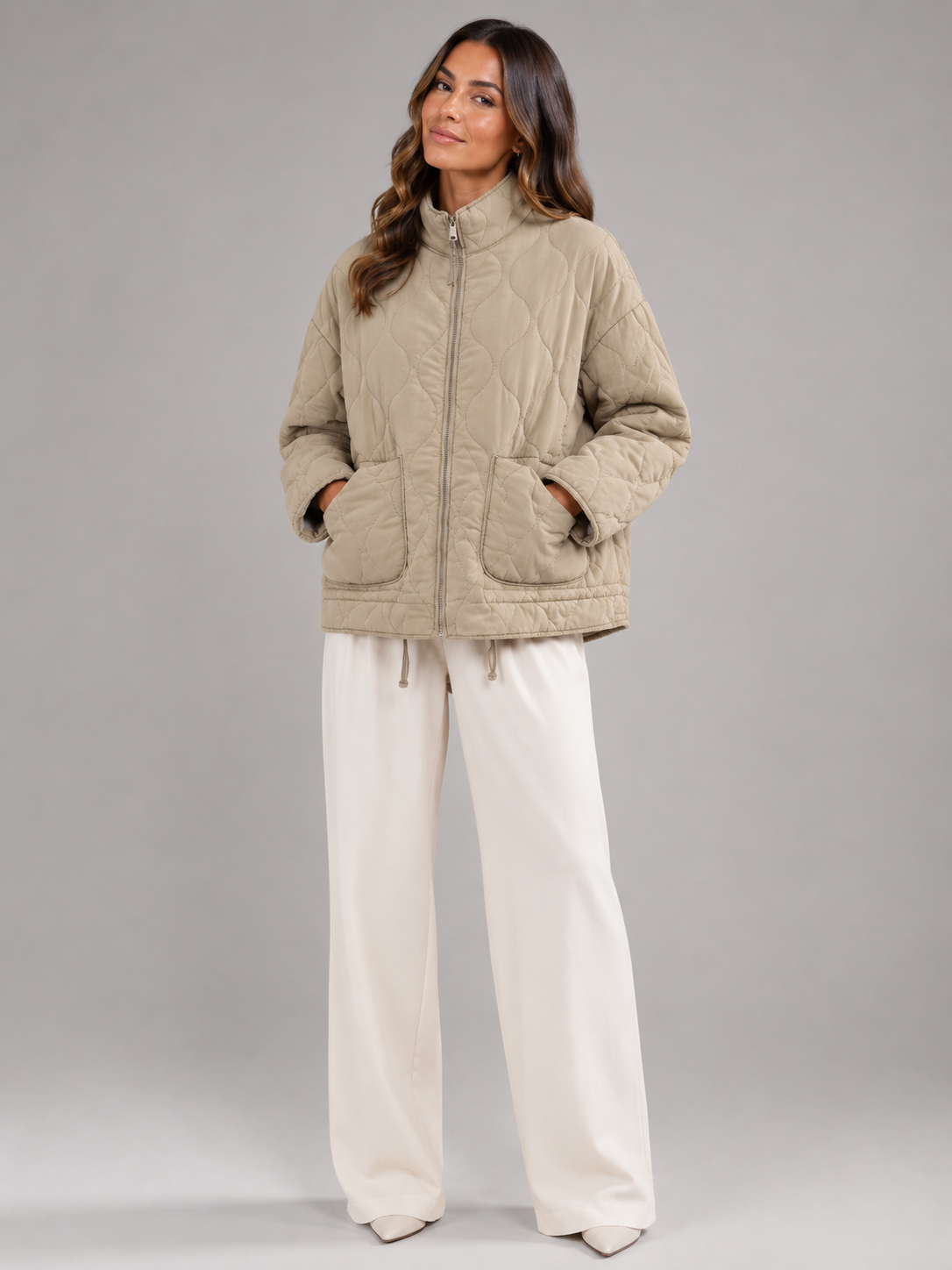 Quinn | Quilted Utility Jacket