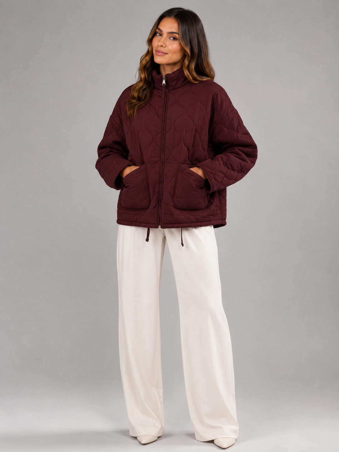 Quinn | Quilted Utility Jacket
