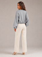 Avery | Cropped Zip Bomber Jacket